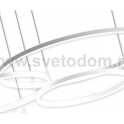 Kink Light 08204,01PA(4000K) Подвес димм. Тор белый Led 174W