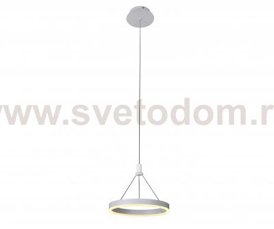 Подвесной светильник ТОР белый d30 h110 Led 18W (4000K) Kink light 08205,01(4000K)