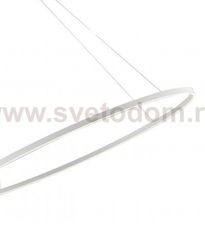 08218,01A(4000K) Подвес Тор белый d150 h120 Led 96W (4000K) диммируемый с пультом ДУ , 2 типа крепления Kink light