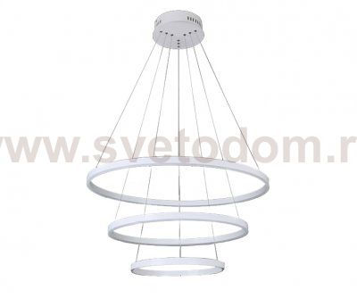 08223,01A(4000K) Подвес диммируемый Тор белый d80+60+40 h160 Led 110w (4000K) Kink light