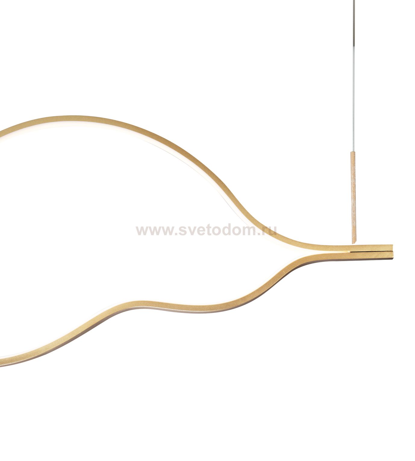 08258-120,33P Подвес Линн матовое золото w120*3 h200 Led 45W (3000K) Kink light