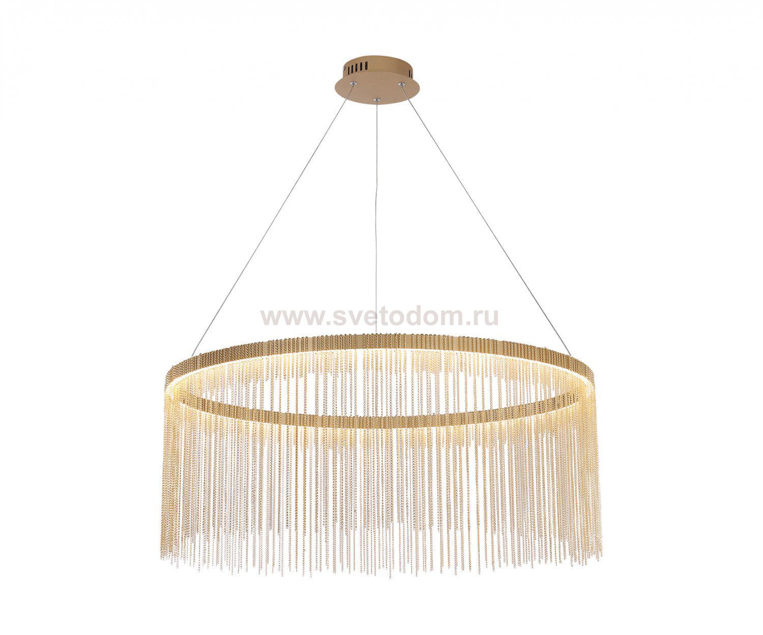 Kink Light 08260-80,33 Светильник Агни золото d80 h200 Led 50W (3000K)