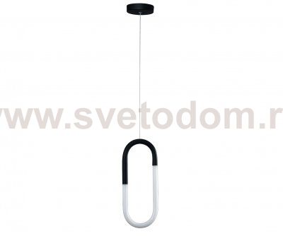 08271,19(4000K) Подвес Канто черный d14 h200 (высота корпуса светильника h36) Led 12W (4000K) Kink light