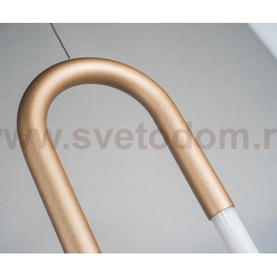 Kink Light 08272,33(4000K) Подвес Канто золото d14 h200 (высота корпуса светильника h60) Led 14W (4000K)