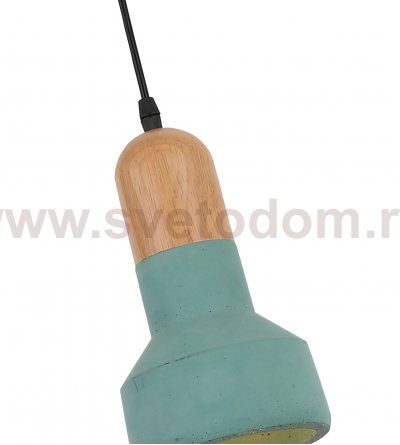 Подвесной светильник СПАРК зеленый d12 h80 E27 1*40w Kink light 8316,07