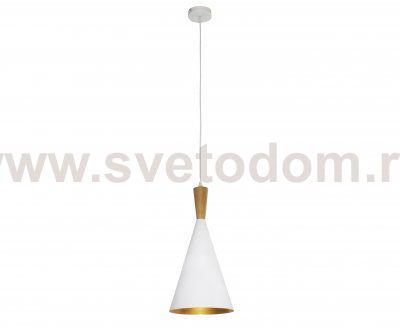 Подвесной светильник ЛИМА белый d19 h80 E27 1*40w Kink light 08347-1,01