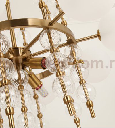 08406-8,20 Люстра Амалия бронза d85 h76 E14 8*40W+ E27 4*40W (лампами не комплектуется) Kink light