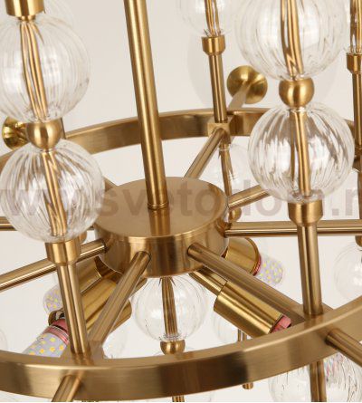 08406-8,20 Люстра Амалия бронза d85 h76 E14 8*40W+ E27 4*40W (лампами не комплектуется) Kink light