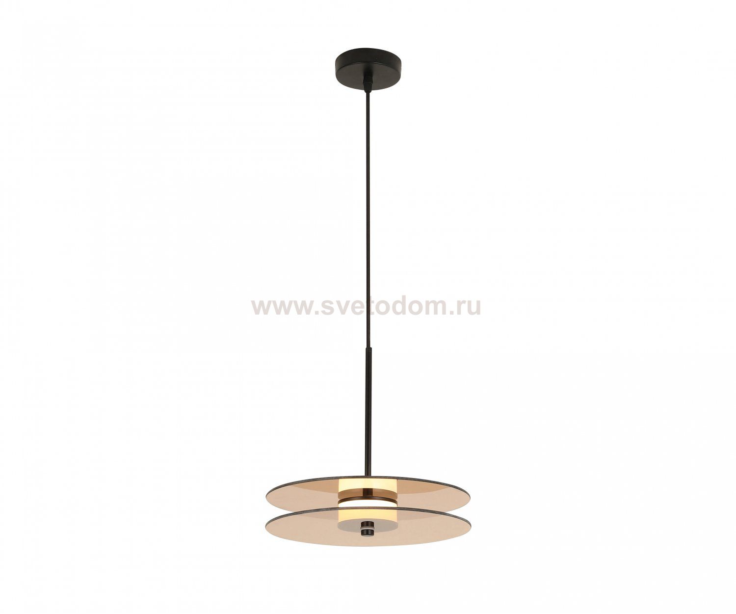 08415-1B,33 Подвес Оливия янтарный d28 h130 Led 7W (4000K) Kink light