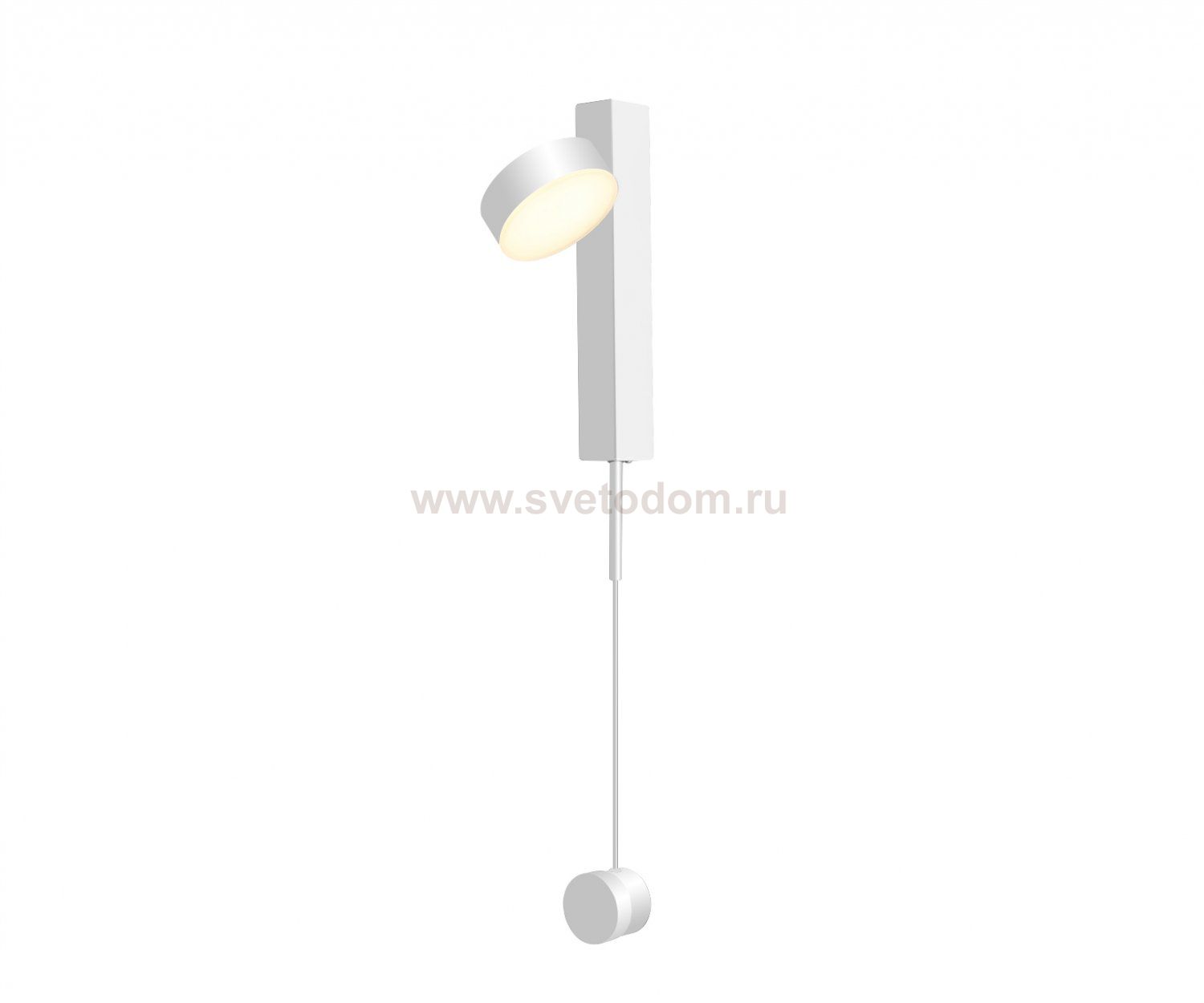 08422,01 Бра Винетта белый d10 h90 Led 9W (4000K) Kink light