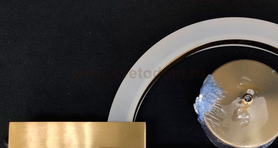 Светильник кольцо 200мм Kink light 8430-20,20 бронза