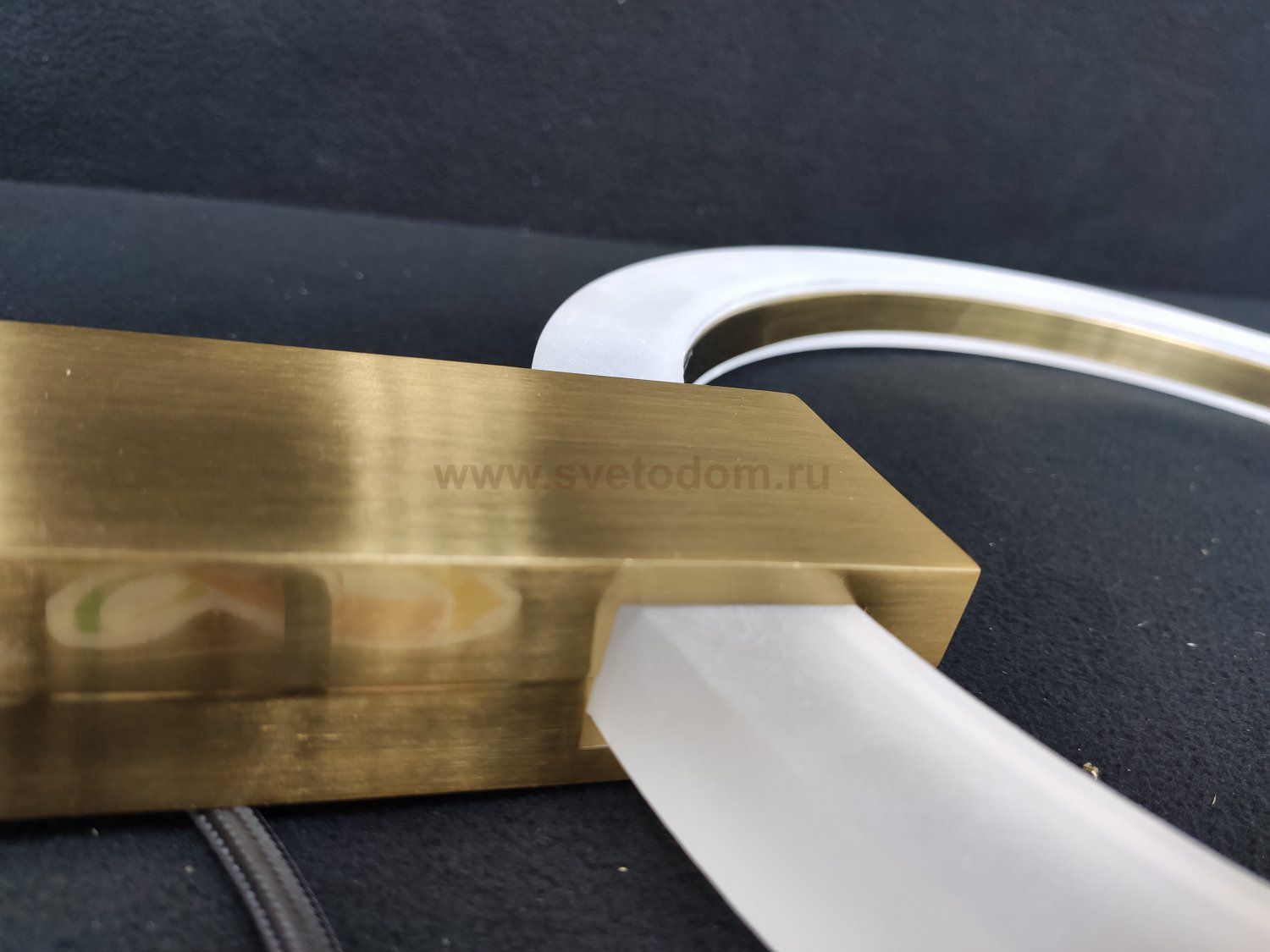 Светильник кольцо 300мм Kink light 8430-30,20 бронза