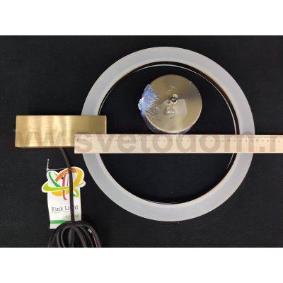 Светильник кольцо 300мм Kink light 8430-30,20 бронза