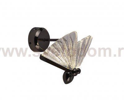 Kink Light 08444,29 Бра Баттерфляй черный жемчуг Led 6W