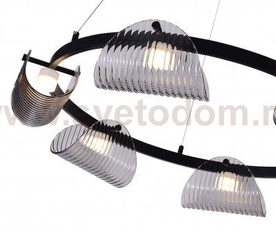 08447-6A,19(16) Люстра Каспи черный