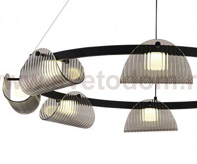 08447-8A,19(16) Люстра Каспи черный