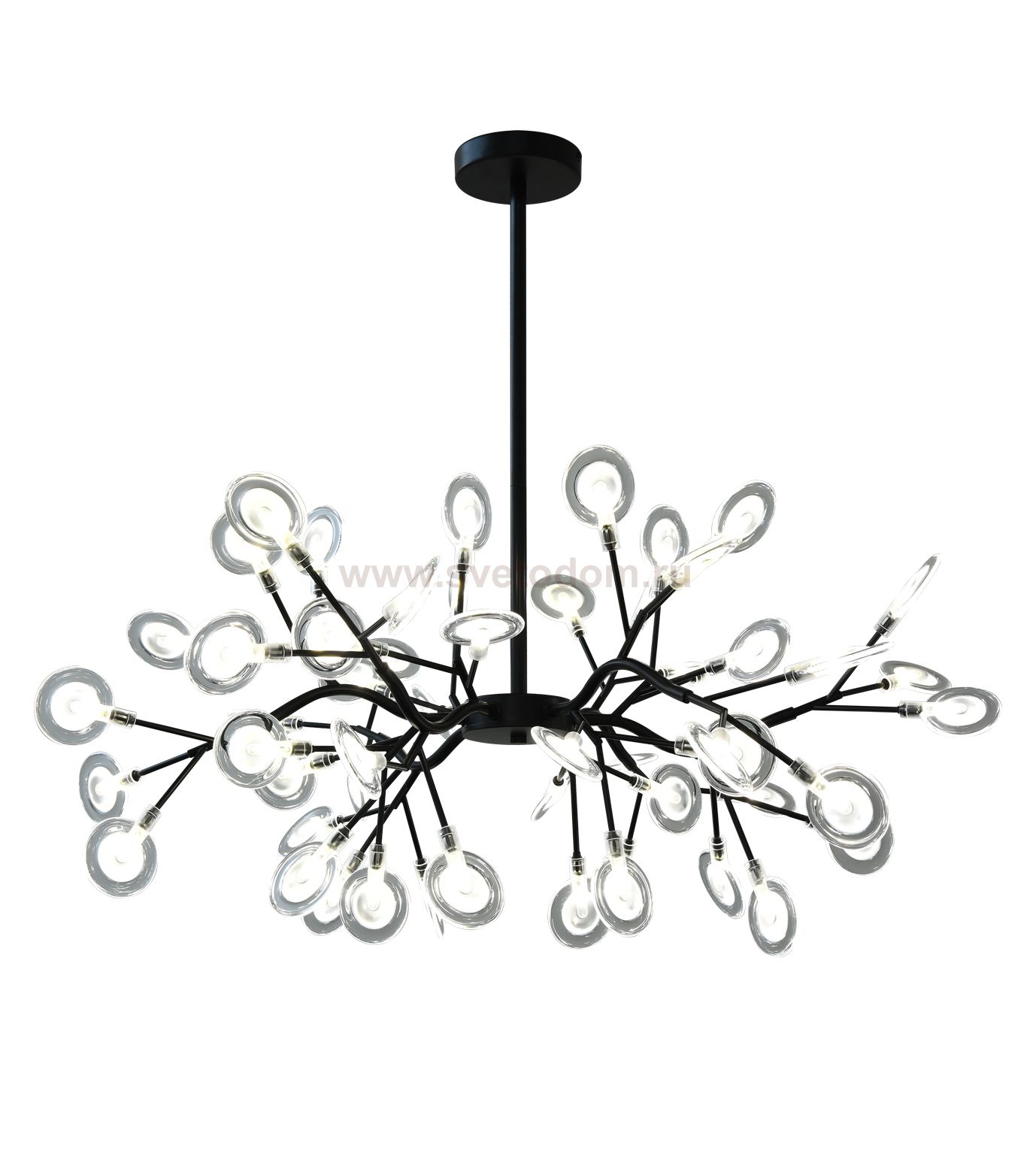 08462-54,19 Люстра Тирда черный d85 h70 G4 54*5W Kink light