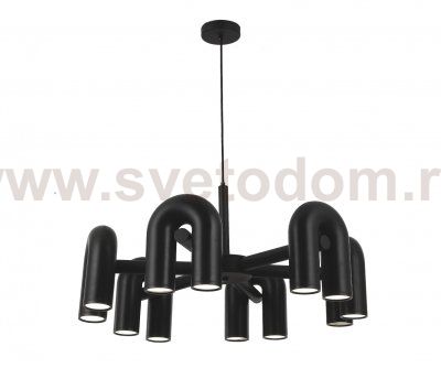 Kink Light 08465-6,19 Люстра Канти черный Led 72W