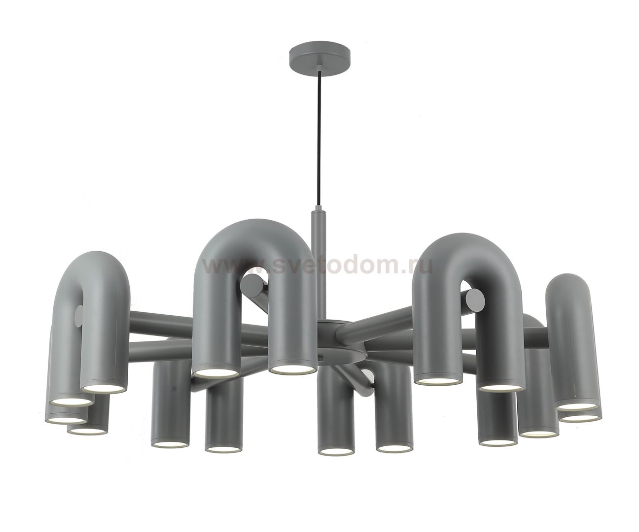 Kink Light 08465-8,16 Люстра Канти серый Led 96W