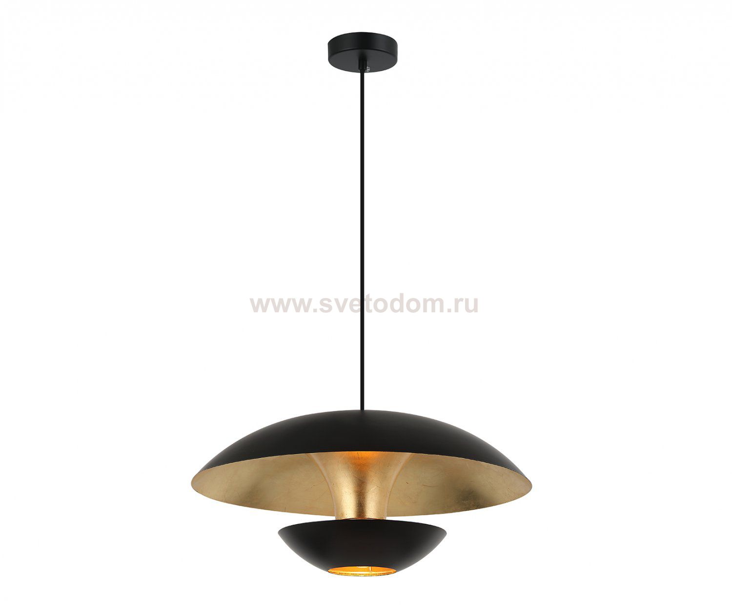 Kink Light 08468-50A,19 Подвес Сенти черный d50 h144 E27 1*40W