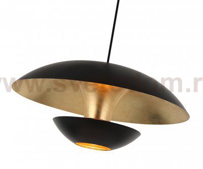 Kink Light 08468-50A,19 Подвес Сенти черный d50 h144 E27 1*40W