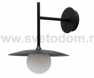Kink Light 08469W-1,19 Настенный светильник Элисон черный d25 L30 h26 GU9 1*10W (Led лампы в комплекте)