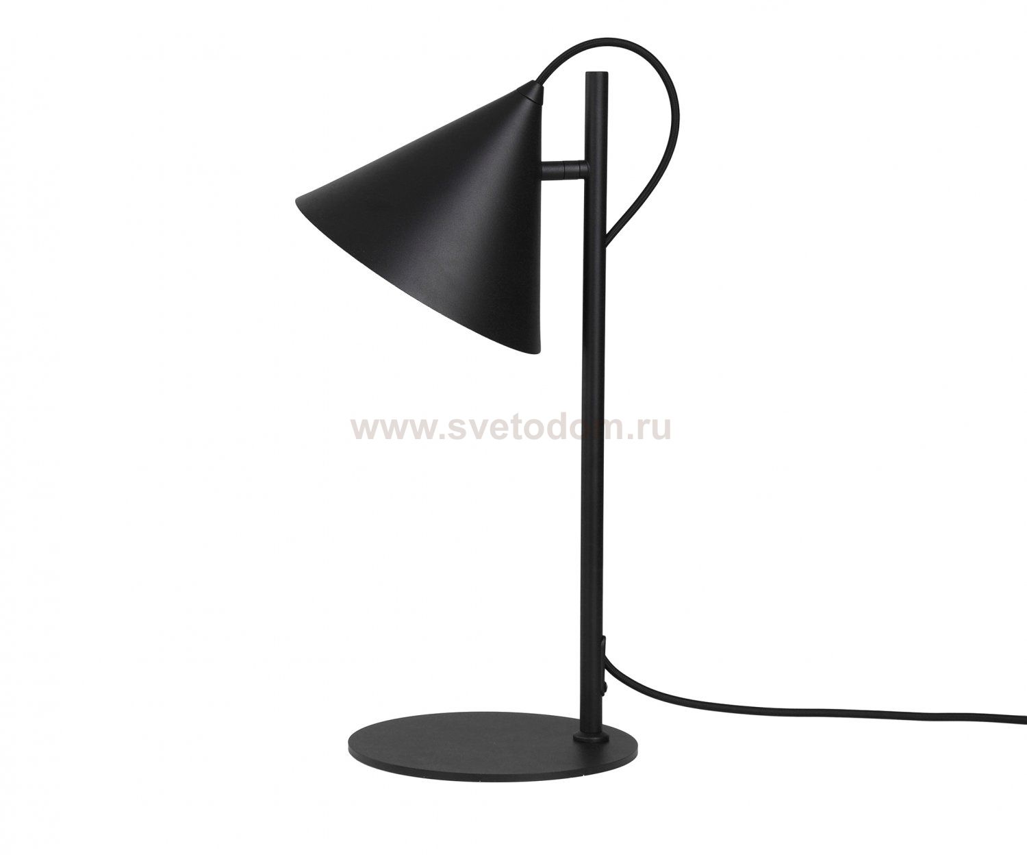 Kink Light 08482-T,19 Настольная лампа Райви черный L23 h47 E27 1*60w