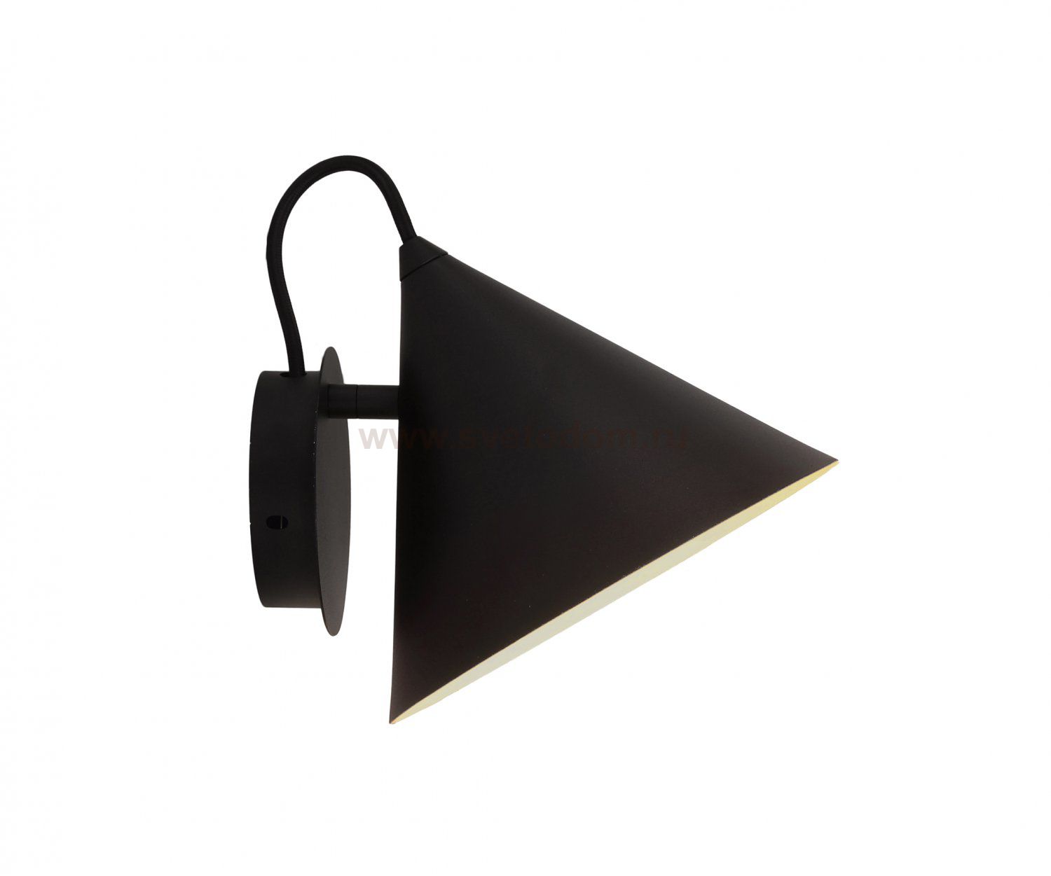 Kink Light 08482-W,19 Бра Райви черный w20*20 E27 1*60w