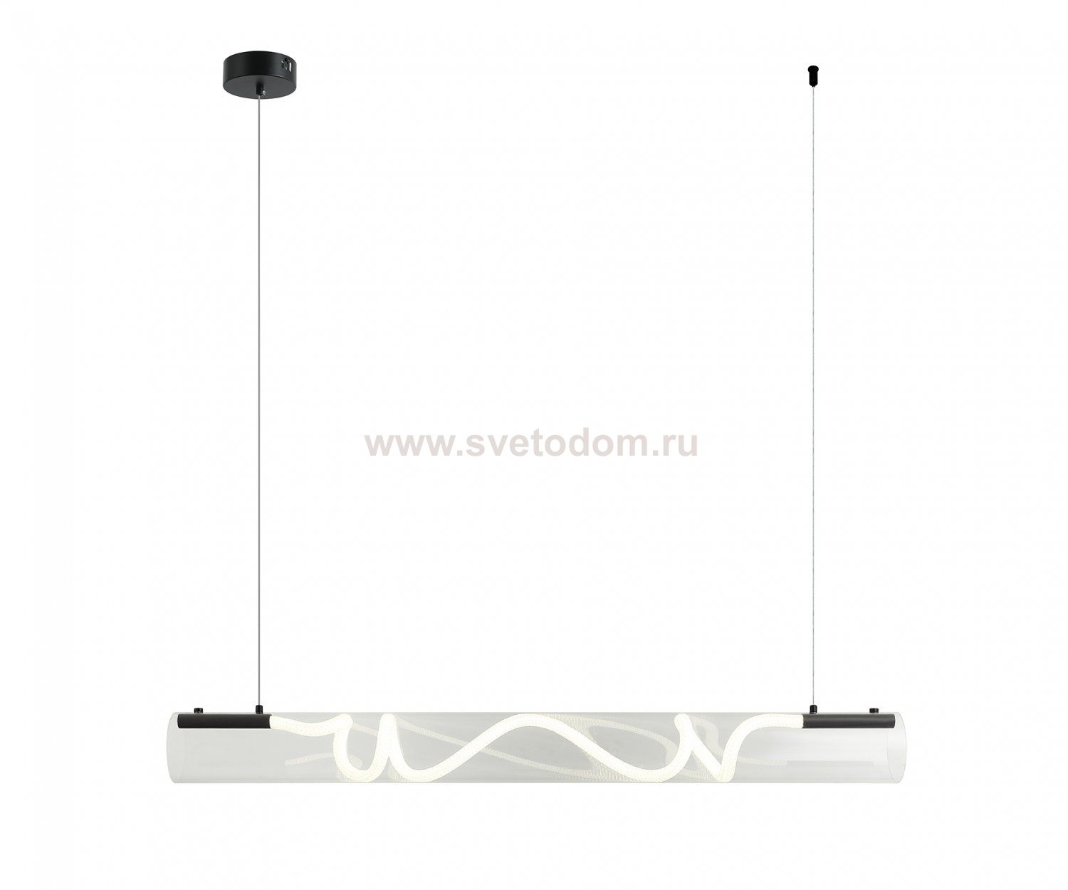 Kink Light 08490-120A,19 Подвес Агнеса черный w120*12 h132 Led 36W (4000K)