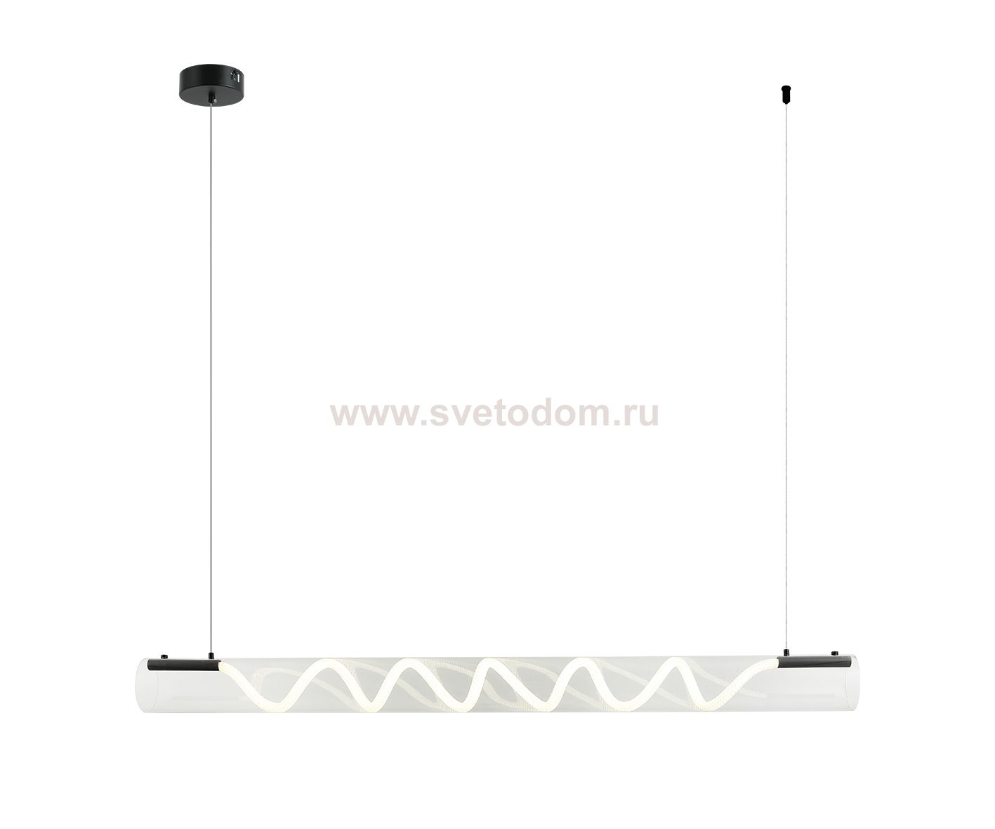 Kink Light 08490-150AZ,19 Подвес Агнеса черный w150*12 h132 Led 45W (4000K)