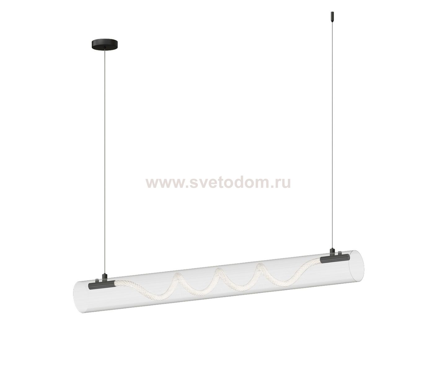 Kink Light 08490-180A,19 Подвес Агнеса черный L180 h200 Led 100w (4000K)