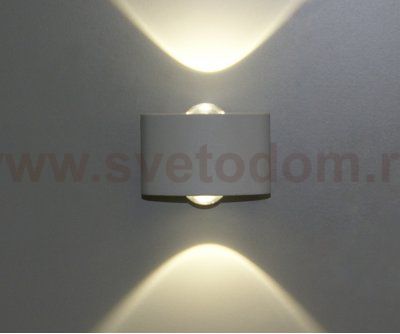 Подсветка ЭЛЕОН белый w8*4,5 h5 Led 2W (4000k) IP65 Kink light 8571,01