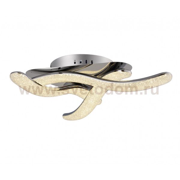 Светильник потолочный ДИОМИТ хром d57 h12 Led 36w (3000K) Kink light 8653