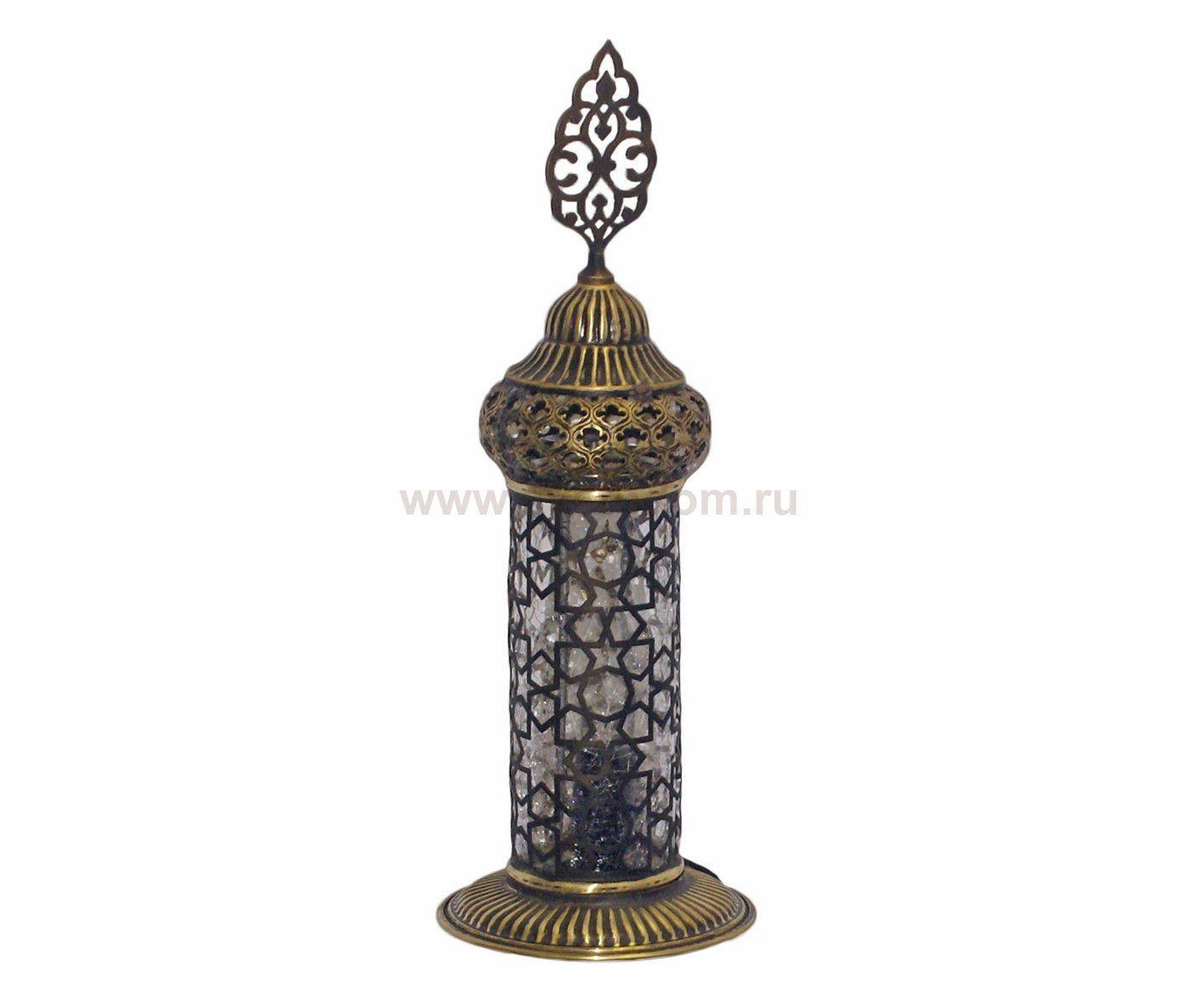 0909 Настольная лампа ЧИНГИС h40 d14 Е14 1*40w Kink light