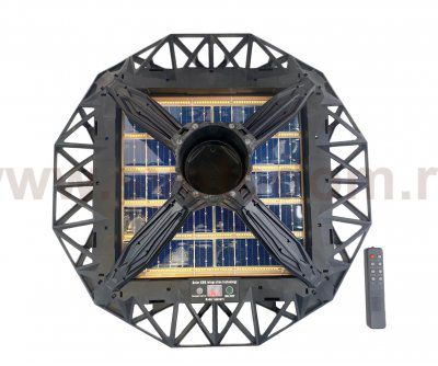 Kink Light 09142,19 Светильник черный с солнечной батареей Led 500W
