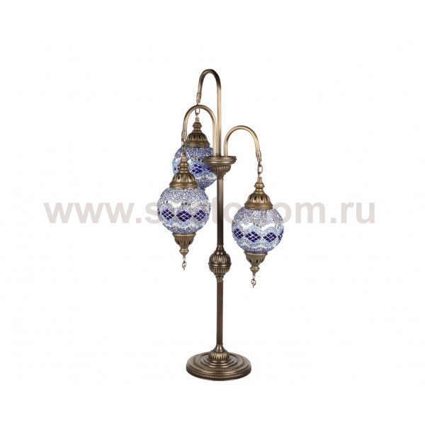Напольная МАРОККО голубой h-94 d-35 Е14 3*40w Kink light 0915T3,05