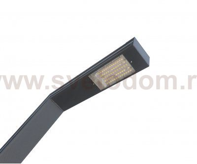 Kink Light 09202-F(220V),16(07) Светильник уличный Рагги серый 220V w13*8,5 h300 Led 30W (4000K) Декоративная подсветка зеленая.