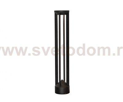 Kink Light 09301-60F,19 Светильник уличный Лейси черный w10,8*10,8 h60 Led 12W (3000K)