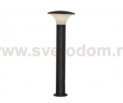 Kink Light 09302-80F,19 Светильник уличный Леви черный d26 h80 E27 1*60W