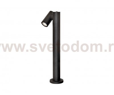 Kink Light 09308-80F,19 Светильник уличный Золли черный w14,9*6,4 основание d12 h80 Led 12W (3000K)