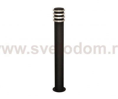 Kink Light 09314-80F,19 Светильник уличный Глари черный w11*11 основание d12 h80 E27 1*60w