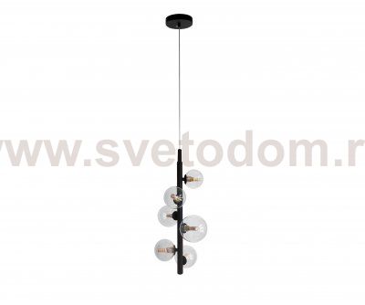 Kink Light 09408-6A,19 Подвес Иона черный d23 h120 G9 30W (4000K) (Led лампы в комплекте 4000К)