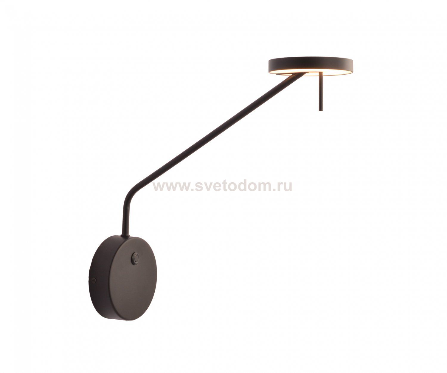 Kink Light 09440-1,19(3000K) Настеный светильник Некси черный w38*36 Led 6W (3000K)