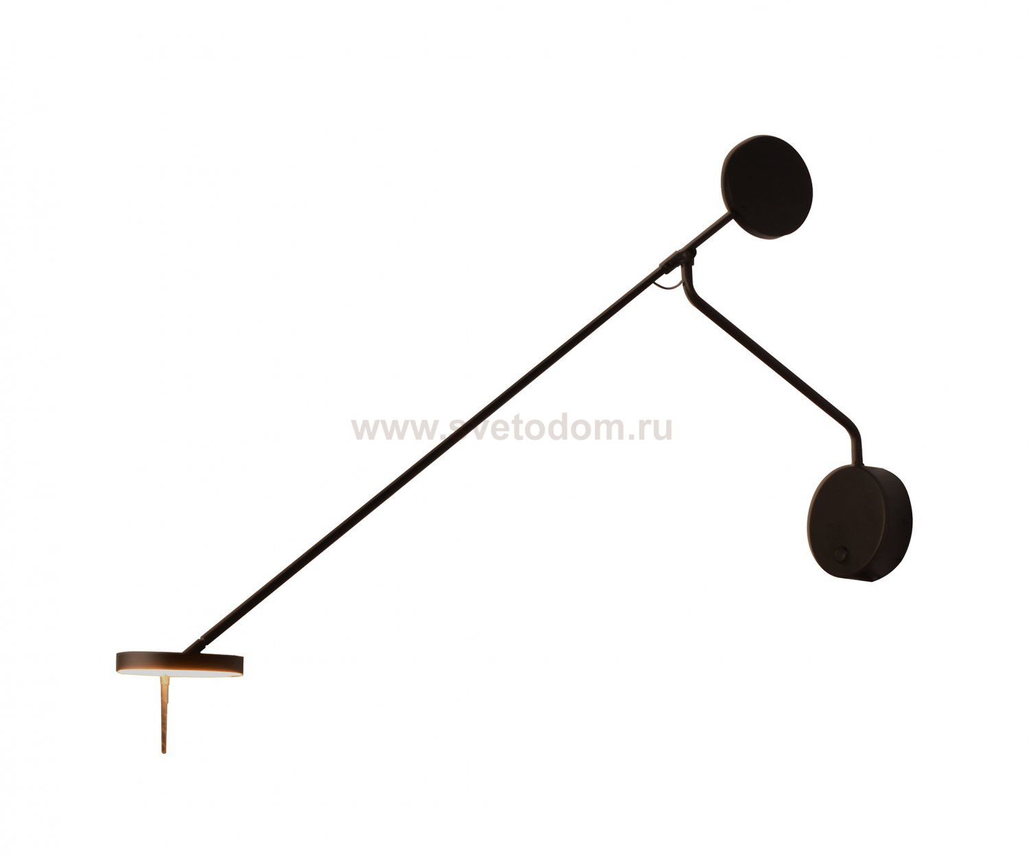 Kink Light 09440-2,19(3000K) Настеный светильник Некси черный w91*38 Led 6W (3000K)