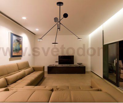 Kink Light 09440-3A,19(4000K) Подвес Некси черный d170 h100 Led 24W (4000K)