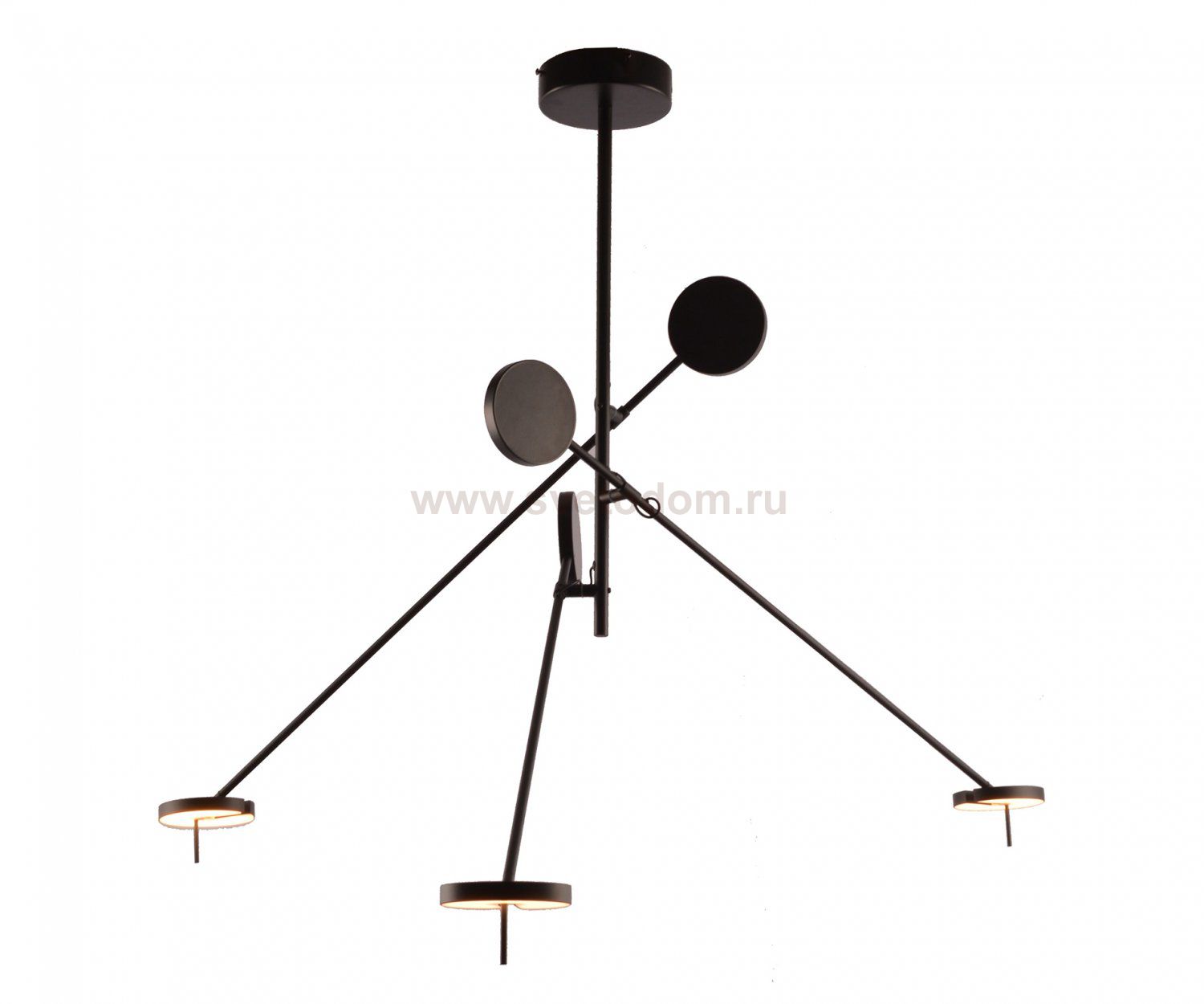 Kink Light 09440-3A,19(4000K) Подвес Некси черный d170 h100 Led 24W (4000K)