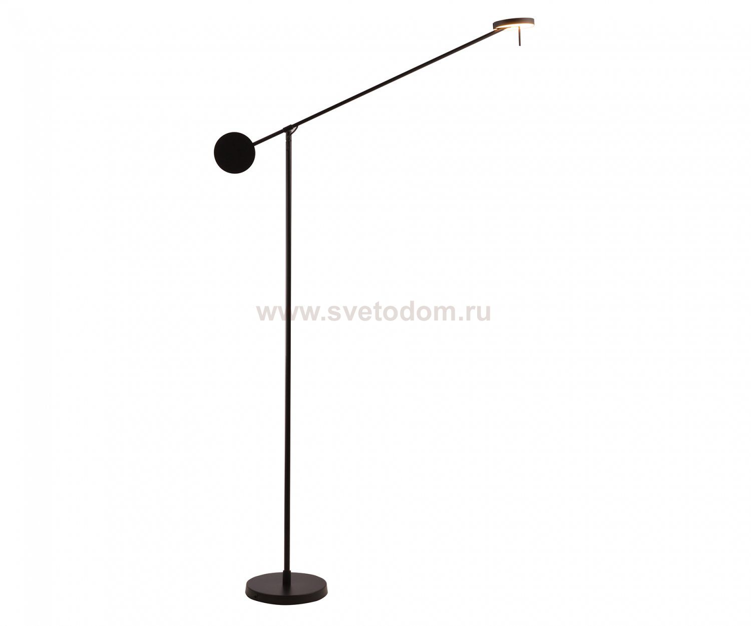 Kink Light 09440-F,19(3000K) Торшер Некси черный d23 L91 h125 Led 8W (3000K)