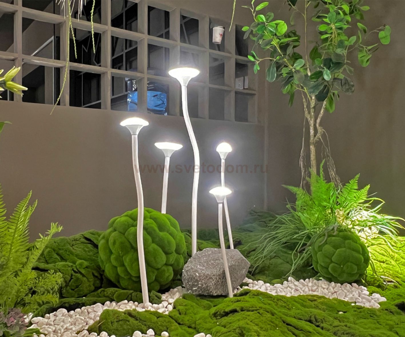 09500B-5,01 Светильник уличный Пайк белый