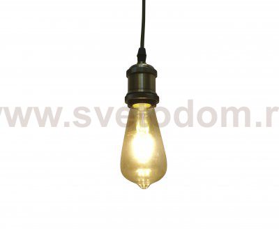 Подвесной светильник Никол золотой d10 h200 E27 1*6W (лампа в комплекте) Kink light 981201