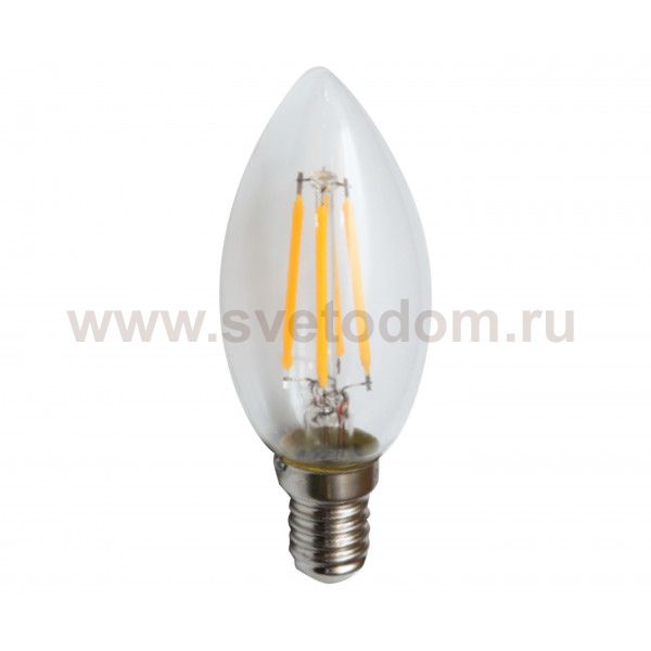 Лампа прозрачная E14 6W (2700K) Kink light 98356,21